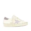 Golden Goose Sneakers Hi Star Classic In Pelle Bianca Donna