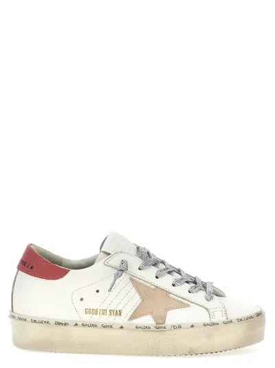 Golden Goose 'hi Star' Sneakers In Neutral