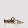 Golden Goose Hi Star Sneakers In Beige Brown Leo/beige