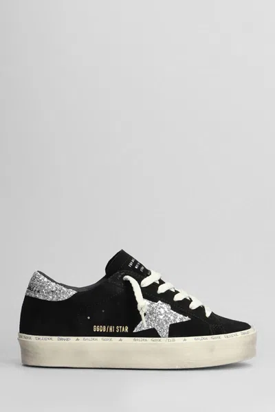 Golden Goose Hi Star Sneakers In Black