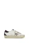 Golden Goose Women's Hi Star Sneaker With Purple/silver Glitter In Multi