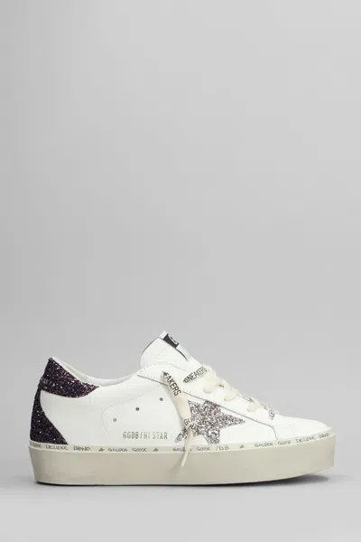 Golden Goose Hi Star Sneakers In White