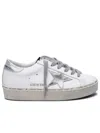 Golden Goose Hi Star Sneakers In White Leather Women In White
