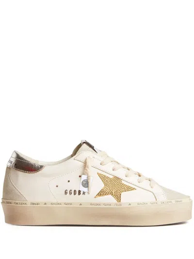 Golden Goose Hi Star Sneakers In Neutrals