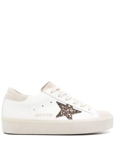 GOLDEN GOOSE HI STAR SNEAKERS