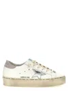 Golden Goose Hi Star Leather Sneakers In White