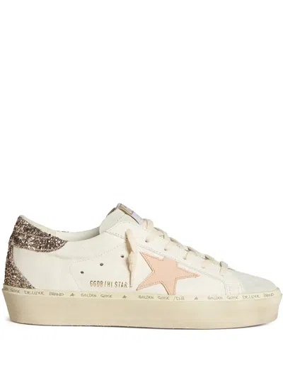 Golden Goose Hi-star Sneakers In White
