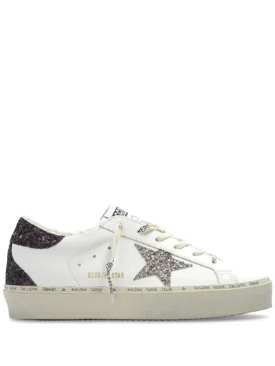 Golden Goose Hi Star Sneakers In White