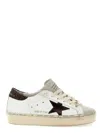 Golden Goose Deluxe Brand White Hi Star Sneakers In White