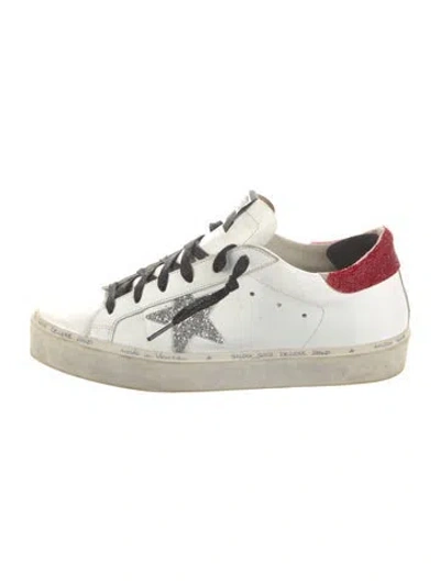 Pre-owned Golden Goose Hi Star Sneakers In White