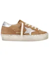 Golden Goose Hi Star Suede Sneakers In Brown
