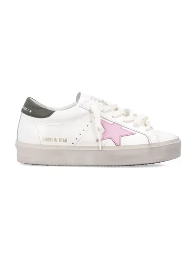 GOLDEN GOOSE GOLDEN GOOSE HI STAR WOMAN'S SNEAKERS
