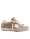 Golden Goose Hi-star Womans Sneakers In Desert