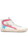 Golden Goose High-top Slide Sneakers In White