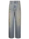 Golden Goose Journey Ws Melody Boyfriend Pant Cotton Denim In Blue