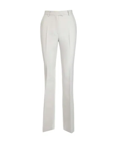 Golden Goose High-waisted Trousers In White