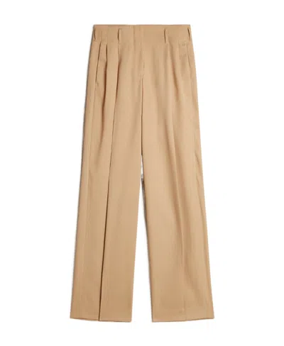 GOLDEN GOOSE GOLDEN GOOSE DELUXE BRAND LOGO PATCH PLEATED PANTS