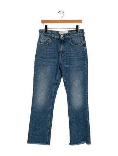 Pre-owned Golden Goose High-rise Straight Leg Jeans W/ Tags In Blue