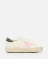 Golden Goose Leather Sneakers Star Patch In White