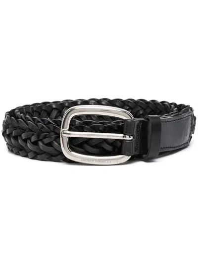 GOLDEN GOOSE HOUSTON BRAIDED BELT