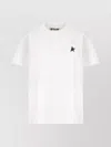 Golden Goose Iconic Star Logo Short Sleeve T-shirt In White