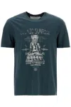 Golden Goose Men's Journey M`s T-shirt Regular Dyed Printed Organic Gauze Cotton Jersey