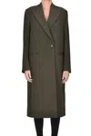 Golden Goose Ileana Coat In Green