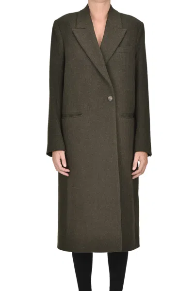Golden Goose Ileana Coat In Green