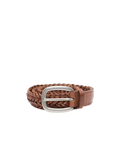 GOLDEN GOOSE GOLDEN GOOSE DELUXE BRAND HOUSTON BRAIDED BUCKLE BELT