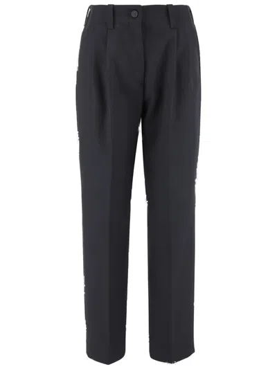 GOLDEN GOOSE GOLDEN GOOSE ISIDE WOOL BLEND PANTS