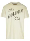 GOLDEN GOOSE IVORY COTTON T-SHIRT