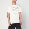 Golden Goose Journey Ms T-shirt Regular Light Cotton Jersey With Print In White