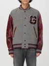Golden Goose Melange Wool Bomber Jacket In Grau