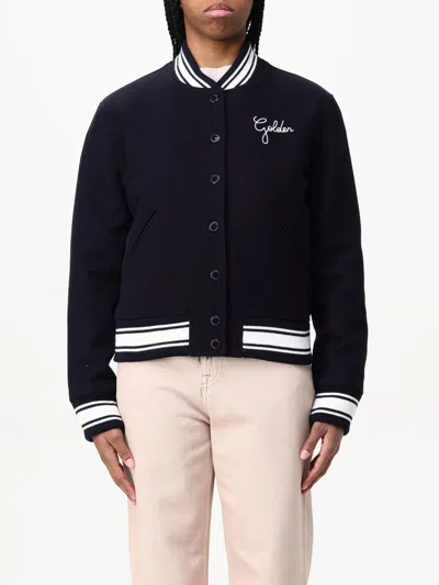 GOLDEN GOOSE JACKET GOLDEN GOOSE WOMAN COLOR BLUE,g57039009