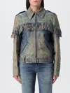 Golden Goose Jacket  Woman Color Blue In Blue