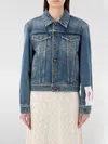 Golden Goose Denim Jacket Casual Jackets And Parka Blue In Blue