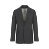 Golden Goose Men's Decontructed Jacket In Grey
