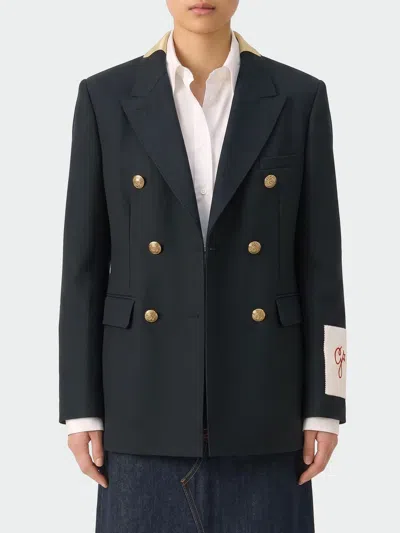 Golden Goose Deluxe Brand Diva Double-breasted Blazer In Black