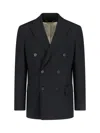 Golden Goose Double Breasted Blazer Wool Gabardine