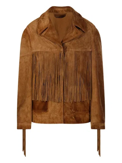 Golden Goose Jackets In Brown