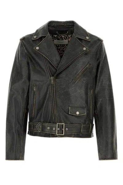 GOLDEN GOOSE GOLDEN GOOSE LEATHER JACKETS