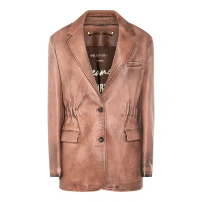 GOLDEN GOOSE JACKETS ARTIC DUST