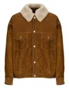 Golden Goose Deluxe Brand Long Sleeved Buttoned Jacket In Brown