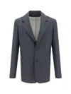 Golden Goose Men's Decontructed Jacket In Grey