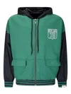 Golden Goose Unisex Reversible Over Zipped Hoodie In Multicolour