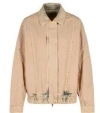 Golden Goose 'nancy' Cotton Bomber Jacket In Shadow Gray