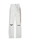 Golden Goose Jeans With Crystals