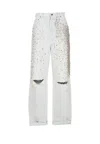 Golden Goose Jeans With Crystals