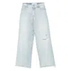 Golden Goose Lived-in Denim Effect Boyfriend Jeans In Blue