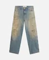 Golden Goose Deluxe Brand Wide-leg Distressed Jeans